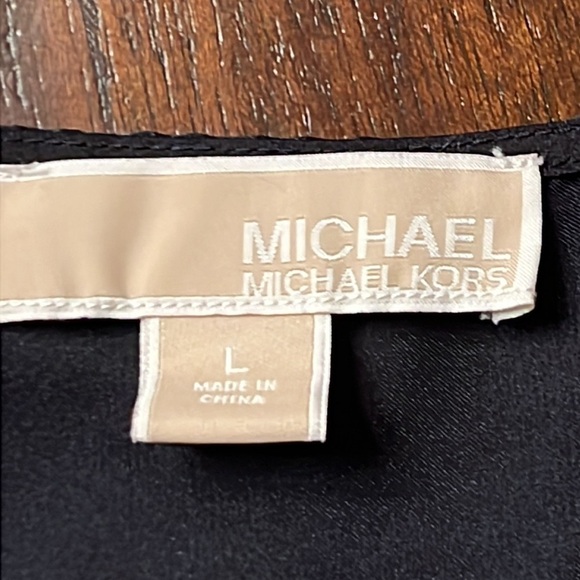 MICHAEL Michael Kors Black and Pink Striped Tank Top - Picture 5 of 9